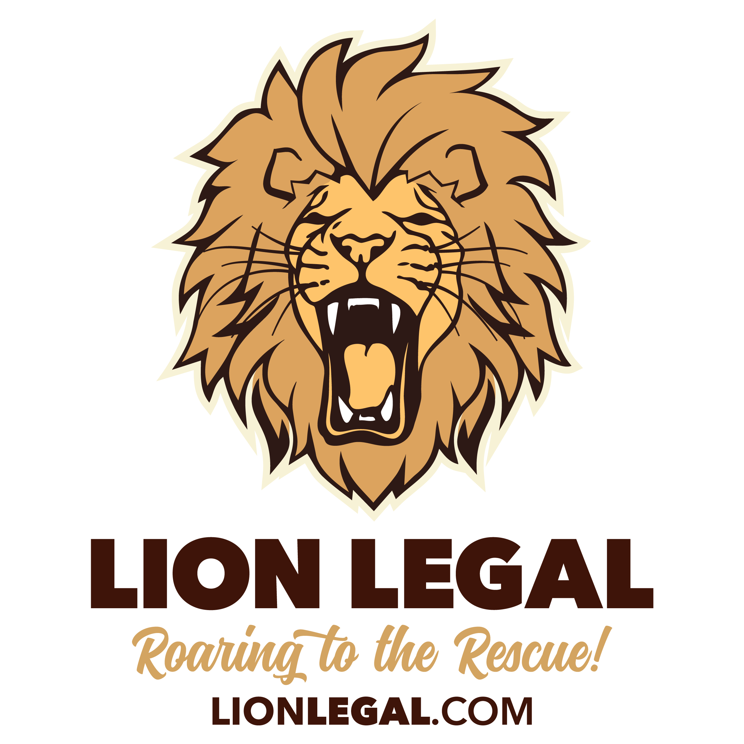 This is the logo of Lion Legal Services, the Law Firm for Working Arkansans.